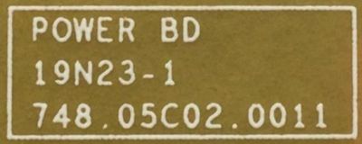 FUENTE PARA MONITOR DELL / NUMERO DE PARTE 755.05C05.0001 / 748.05C02.0011 / NUMERO DE PANEL  LM270WR5 (SS)(F1) / MODELO U2720QT - Imagen 2
